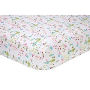 Sadie & Scout: Little Meadow Fitted Crib Sheet